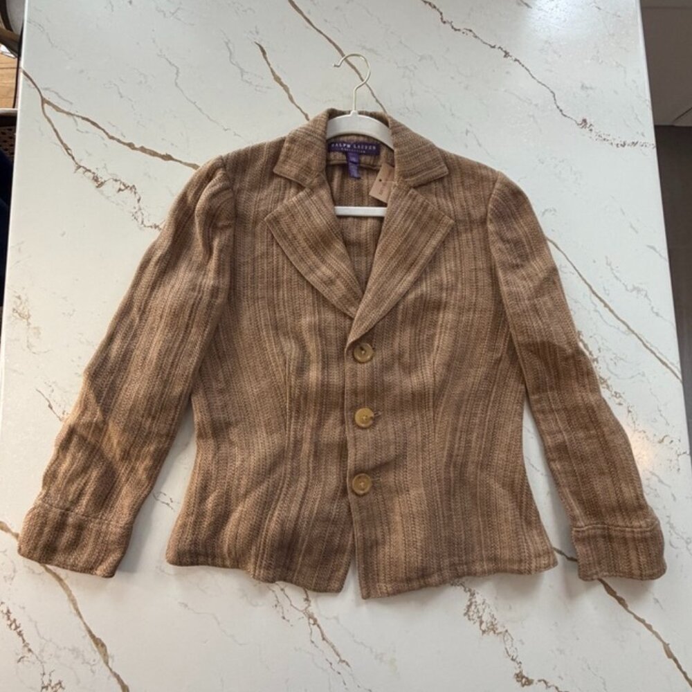 Ralph Lauren Collection Linen Blazer